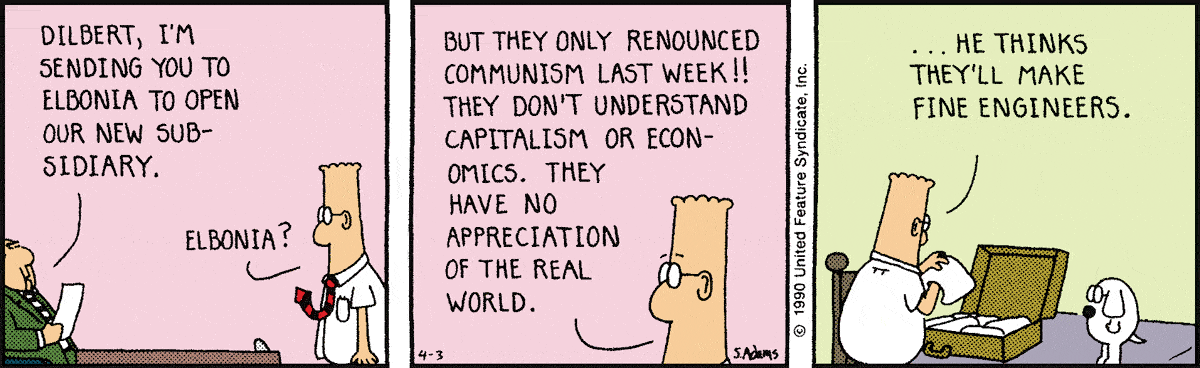 Dilbert Cartoon